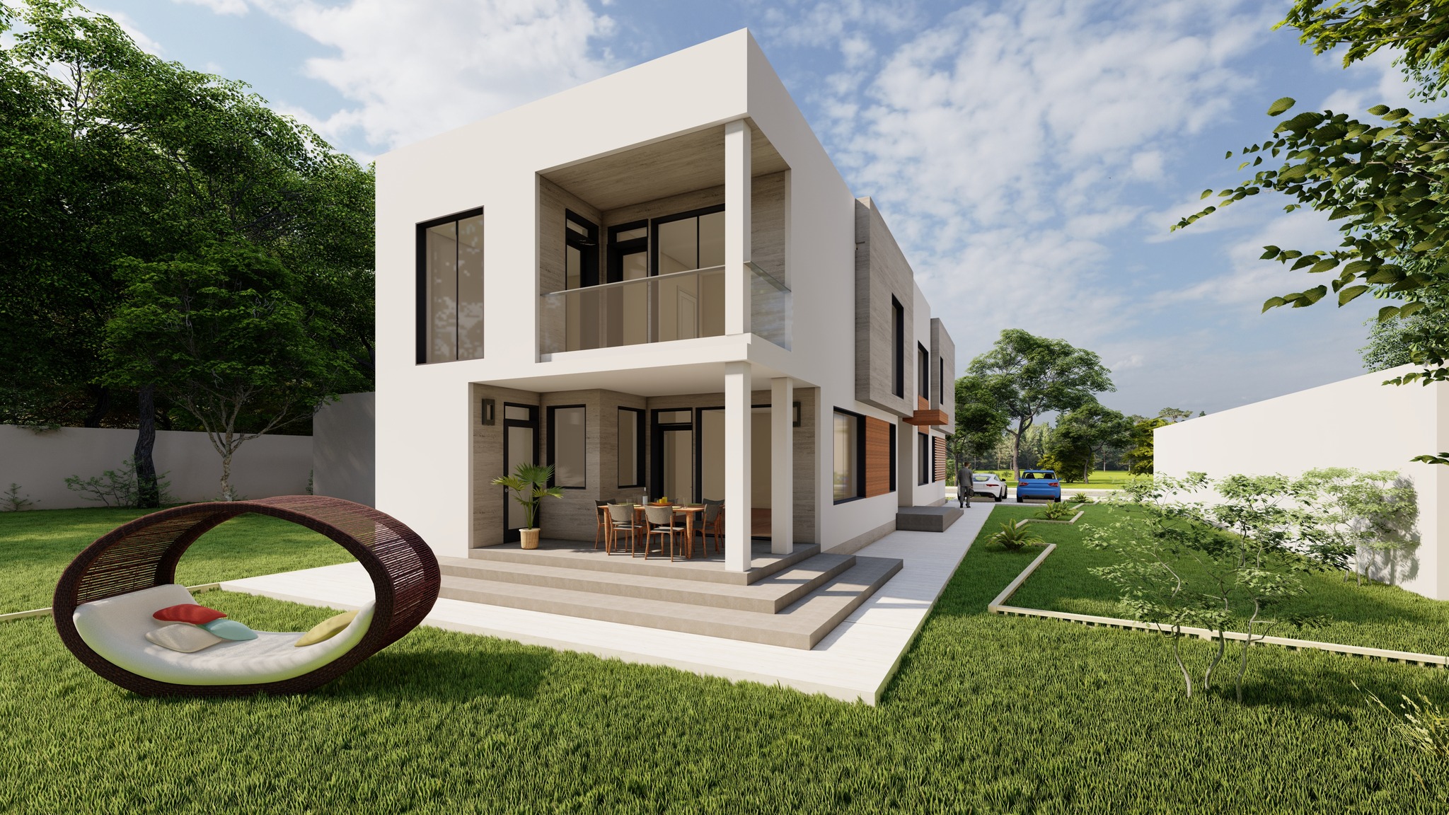 Vilă tip duplex P+E Str. Armata Poporului Galați