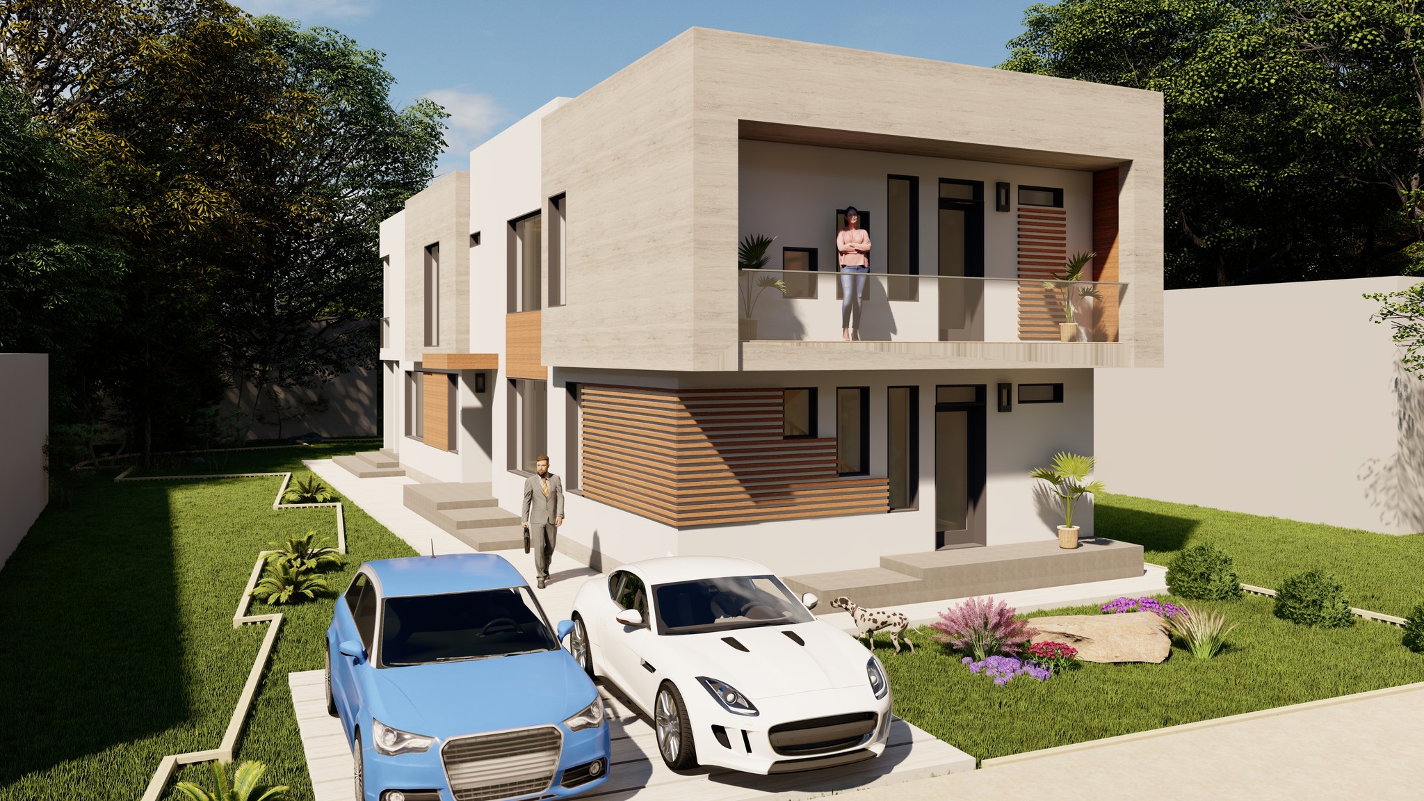 Vilă tip duplex P+E Str. Armata Poporului Galați