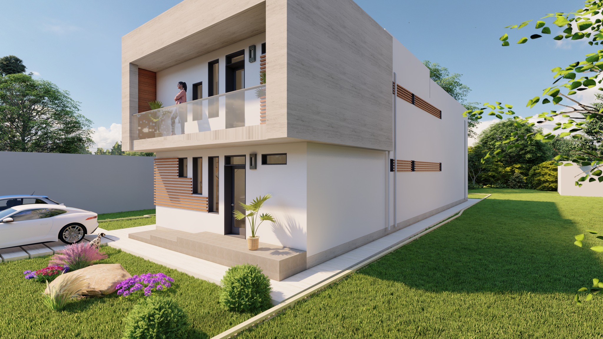 Vilă tip duplex P+E Str. Armata Poporului Galați